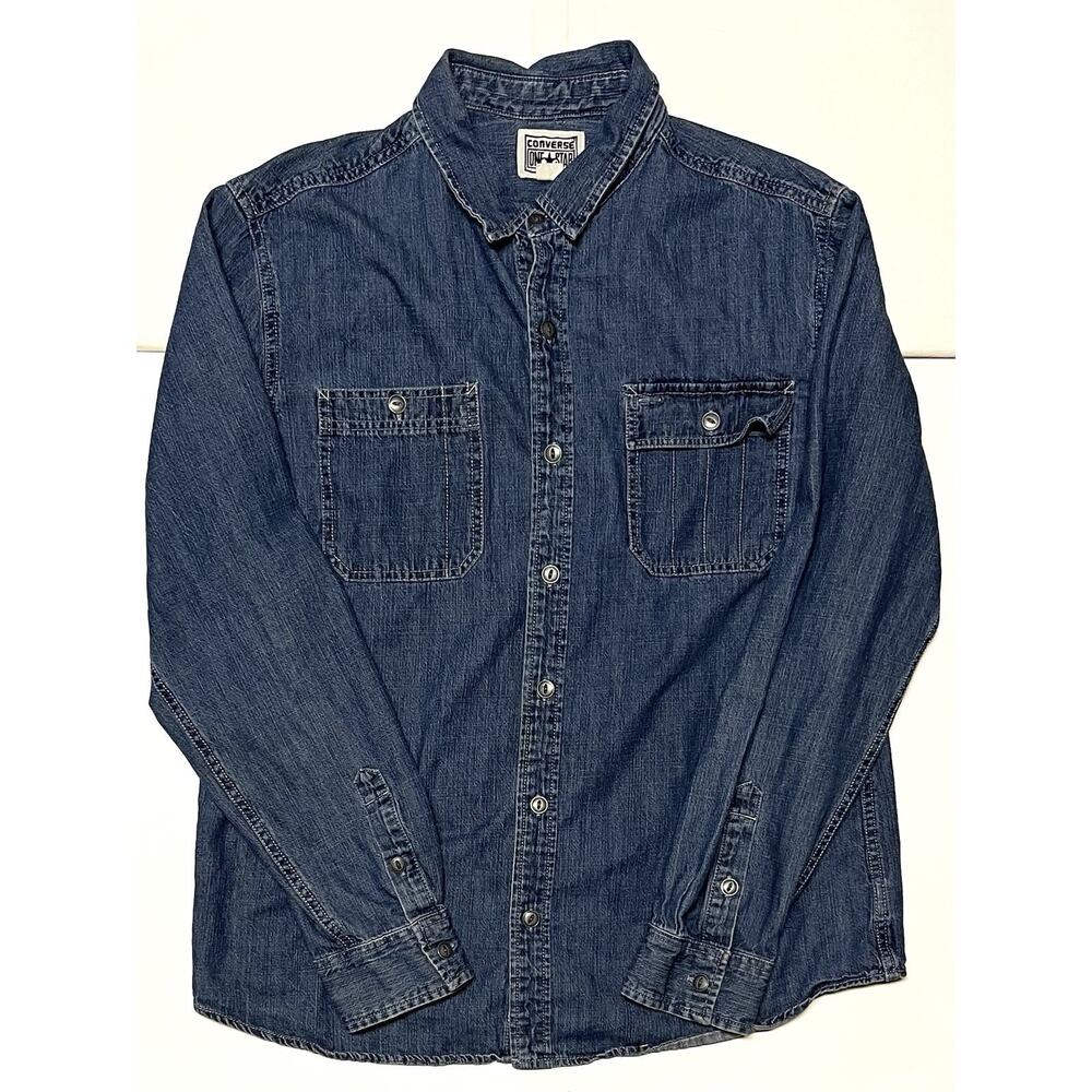 Vintage Men’s Converse One Star Jean Jacket L